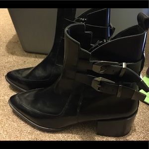 Zara Traffialuc Genuine Leather Boots Zara Traffialuc Genuine Leather Boots