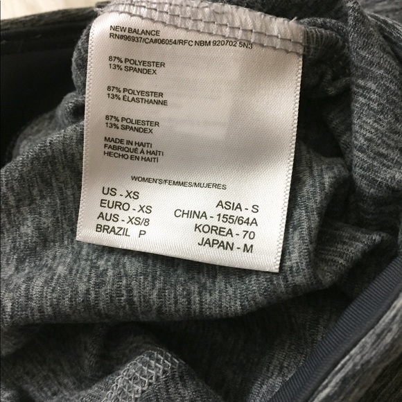 Gray NB workout leggings - Picture 4 of 4