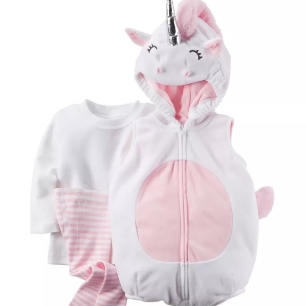 Carter's baby unicorn costume size 3-6 months girl