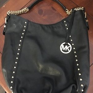 KORS Black shoulder hobo bag