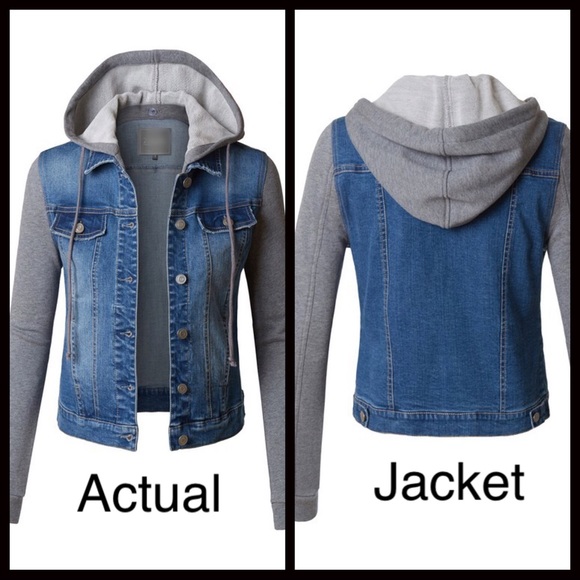 AFTER XMAS SALE‼️Jean Sweater Jacket - Picture 4 of 4