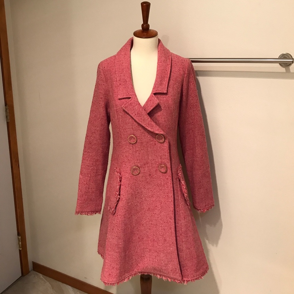 2014 CAbi Madison Avenue Pink Peacoat