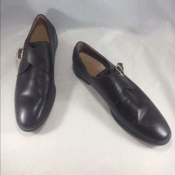 Cole Haan monk straps! Worn 1 time! Size 9.5 M. - Picture 4 of 8