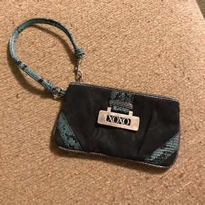 Xoxo wristlet bag