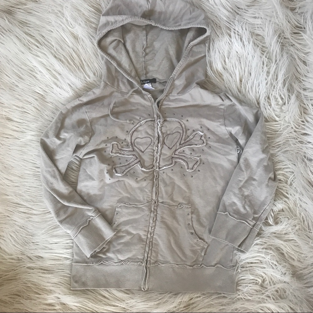 Buzz skull hoodie