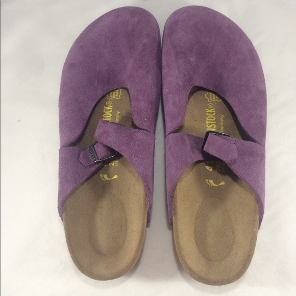 BRAND NEW Womens purple suede birkenstocks - Picture 6 of 7