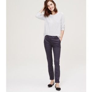 Loft 2P skinny grey pants
