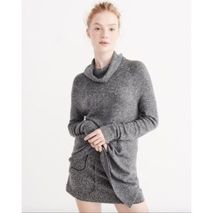 Abercrombie Asymmetrical Turtleneck Sweater