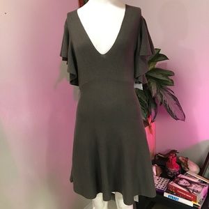 FREE PEOPLE SZ S GREEN DRESS KEYHOLE BACK FREE PEOPLE SZ S GREEN DRESS KEYHOLE BACK