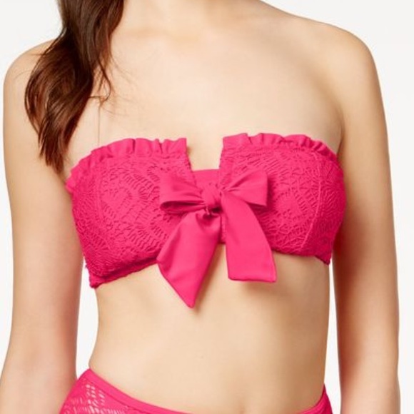Betsey Johnson Other - Betsey Johnson fish net Bandeau swim top