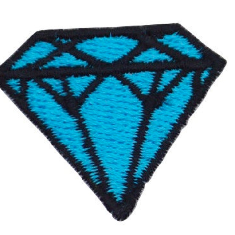 Patches, Diamond Rockabilly Iron On patch, Lot 2 - Picture 3 of 3