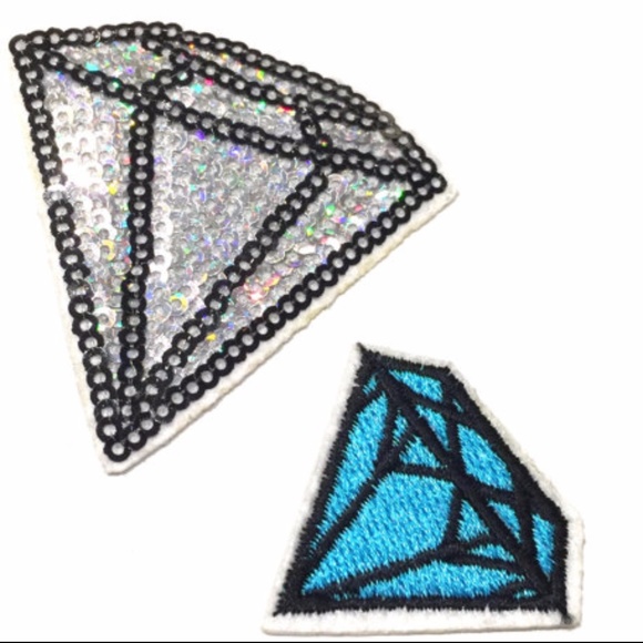 Accessories - Patches, Diamond Rockabilly Iron On patch, Lot 2
