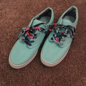 New cute vans with floral pattern