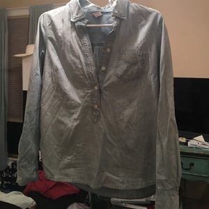 J.Crew denim chambray shirt J.Crew denim chambray shirt