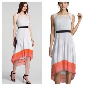 BCBGMaxAzria / Alicia Pleated high low dress BCBGMaxAzria / Alicia Pleated high low dress