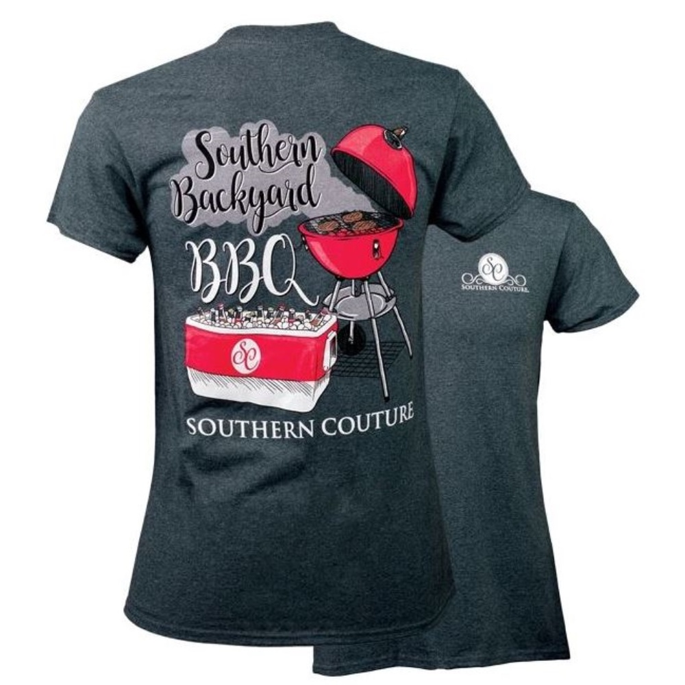 Southern Backyard BBQ T-Shirt, Sz Small