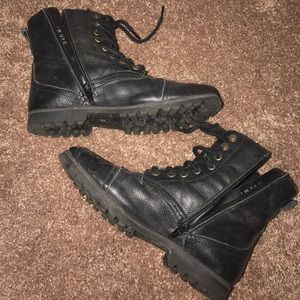 Black deena & ozzy combat boots