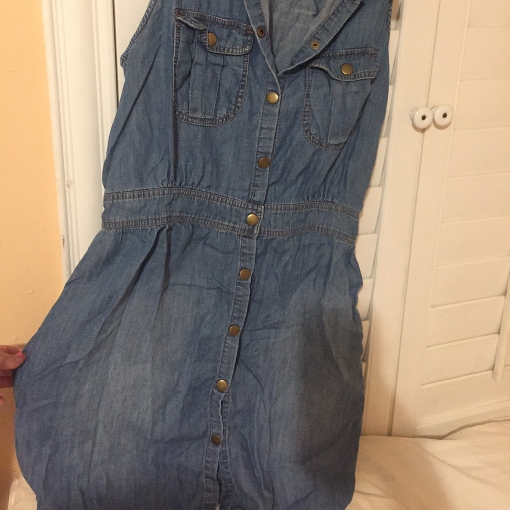 Denim dress