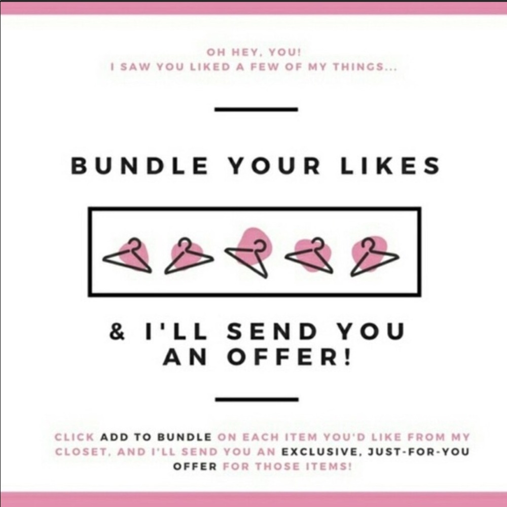 😍😍See Something You Like Bundle It 😍😍