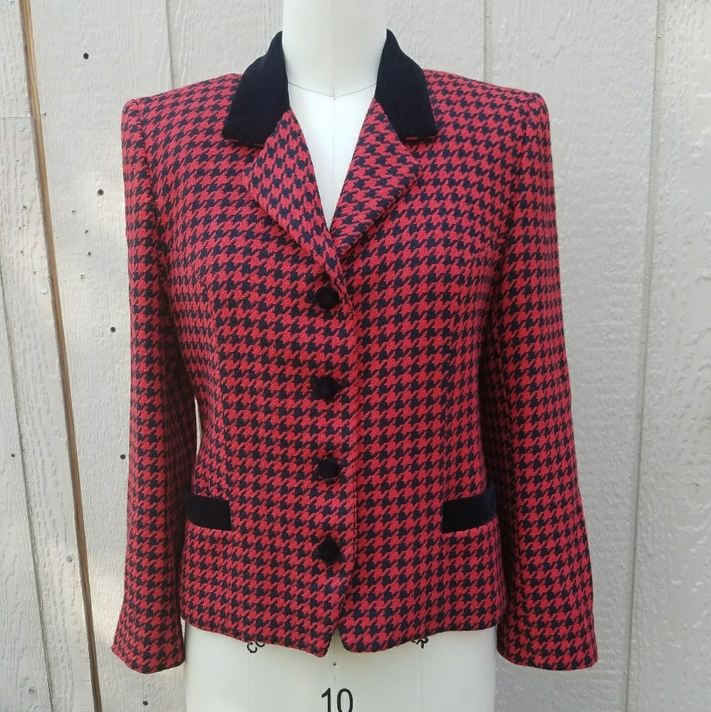 GIANNI Houndstooth Blazer