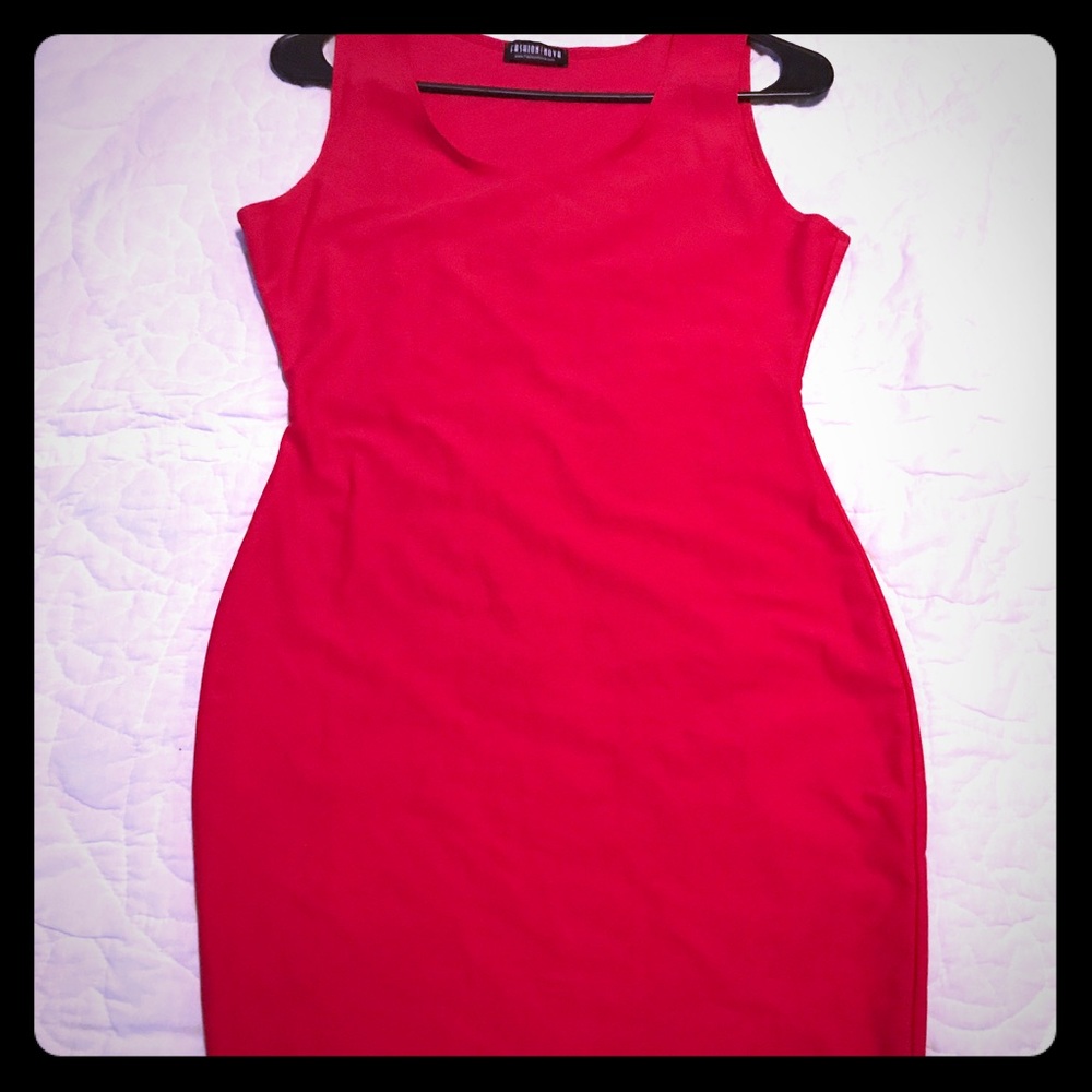 Fashion nova main chick knee length bodycon