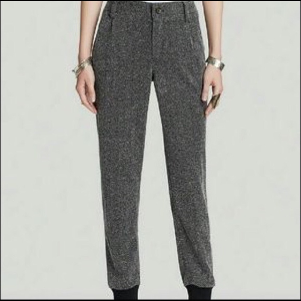 Free People tweed jogger pants