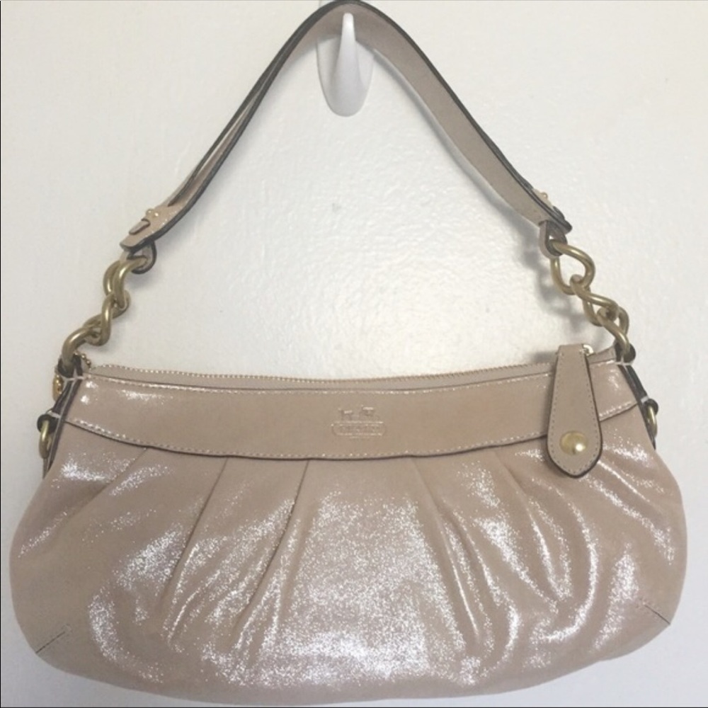 NWOT Coach Shimmering Beige