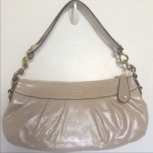 NWOT Coach Shimmering Beige