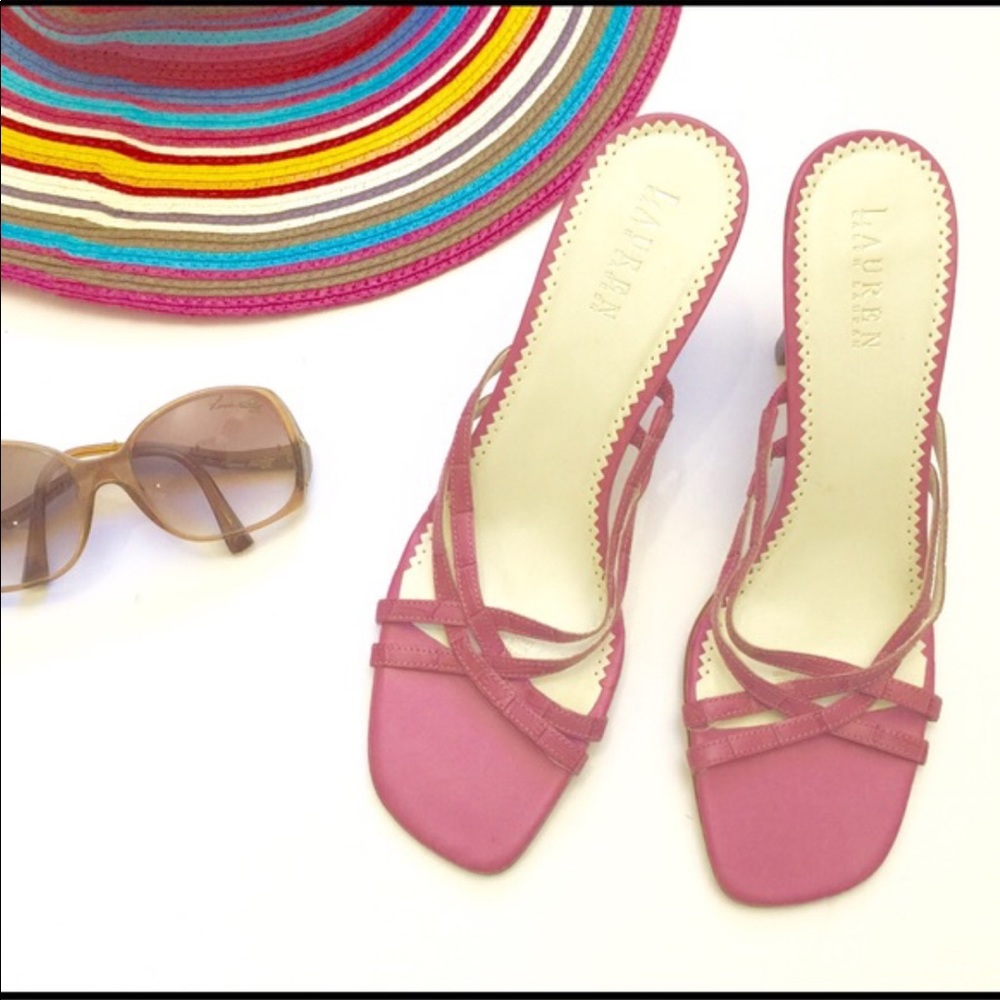 Ralph Lauren Pink Sandals