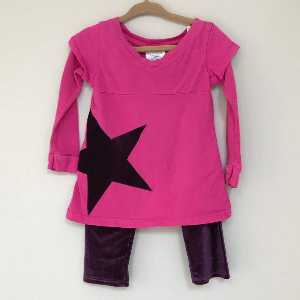 Designer girls fall outfit by Haute stuff size 4