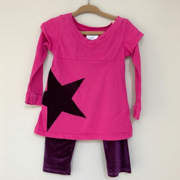 Designer girls fall outfit by Haute stuff size 4 - Picture 2 of 4