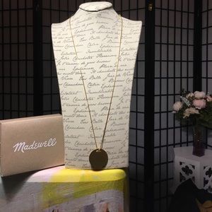 Madewell gold pendant necklace