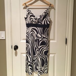 Navy blue tank dress