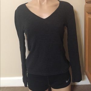 WOLFORD GREY LONG SLEEVE SWEATER/SHIRT WOLFORD GREY LONG SLEEVE SWEATER/SHIRT