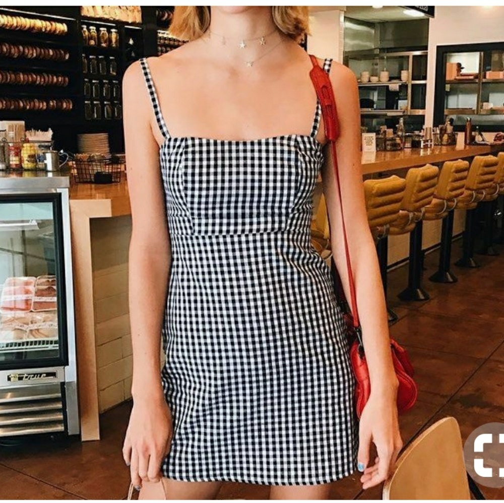 SAWYER BLACK AND WHITE GINGHAM