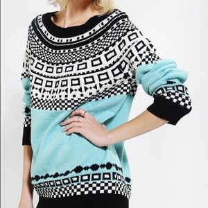 UO Cooperative Mod Fair Isle Sweater UO Cooperative Mod Fair Isle Sweater