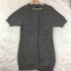 Ann Taylor Thick Knit Long Cardigan Dress Size SML Ann Taylor Thick Knit Long Cardigan Dress Size SML