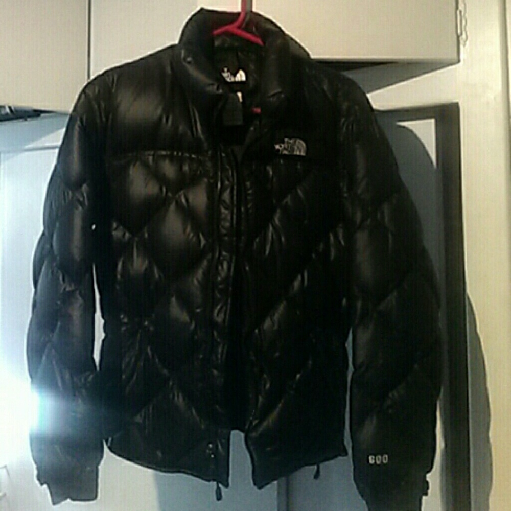 The North Face womans black coat M - Picture 2 of 4