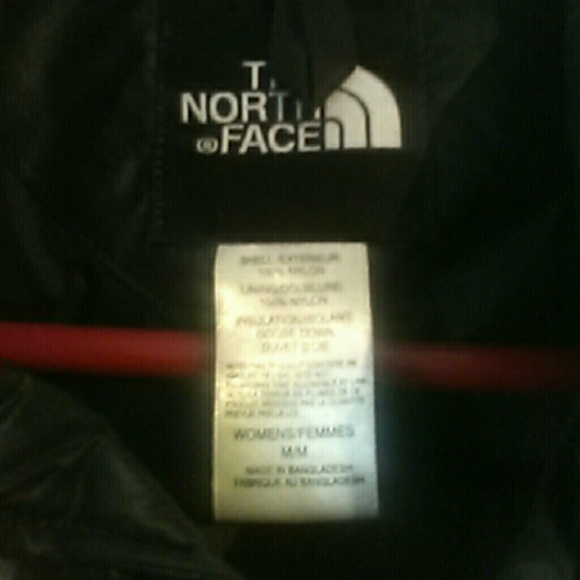 The North Face womans black coat M - Picture 4 of 4