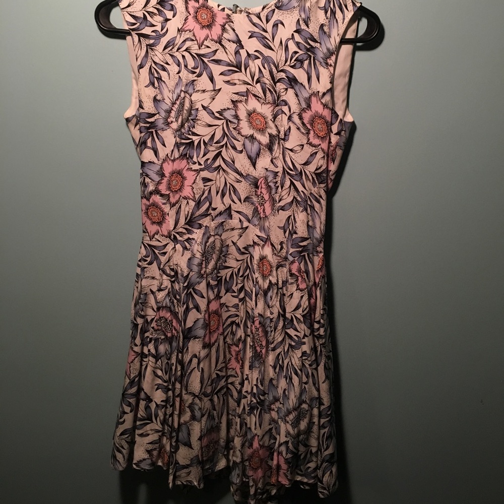 multi colored flower dress