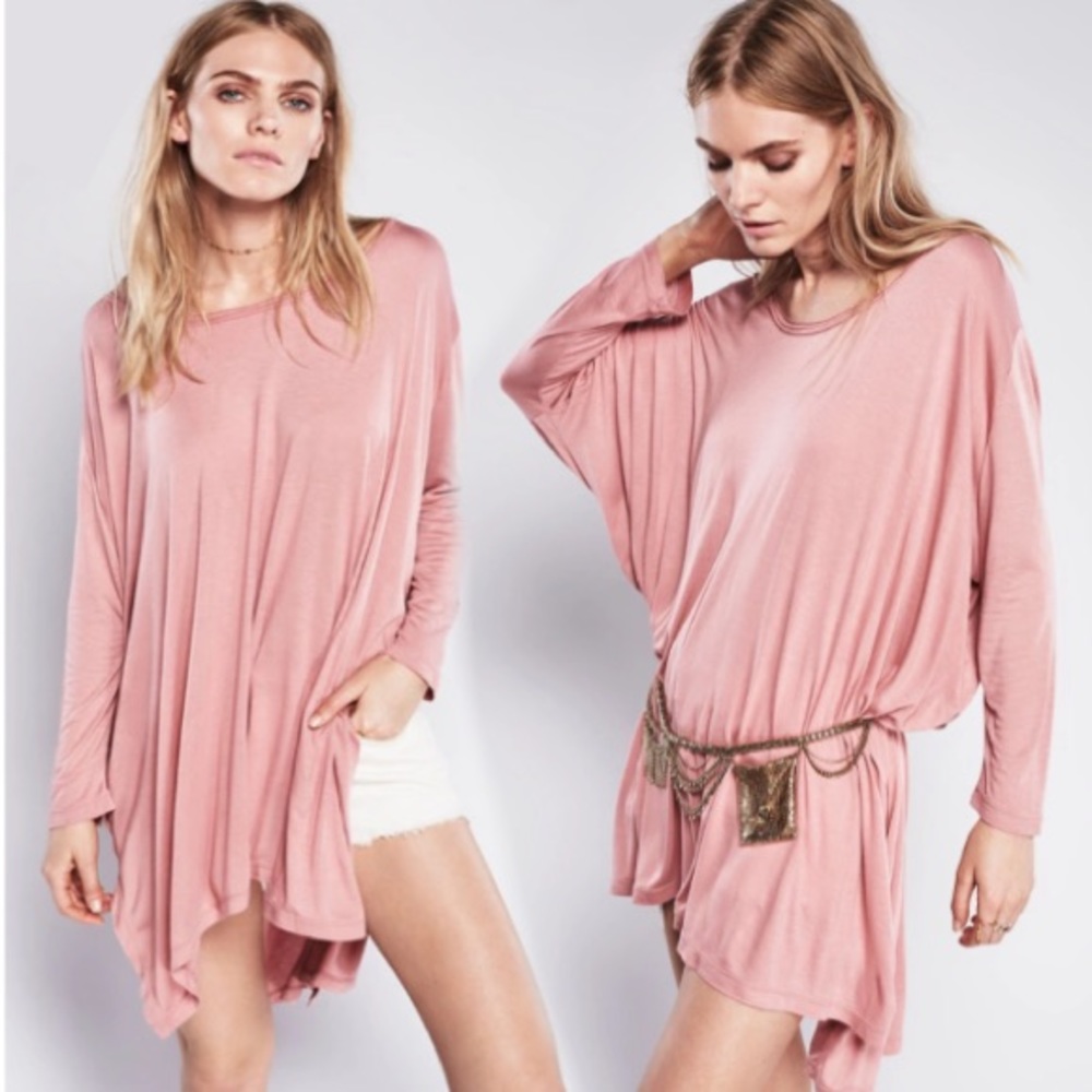 Oversized Longsleeve TEE Big Dipper T-Shirt TUNIC - Picture 2 of 2
