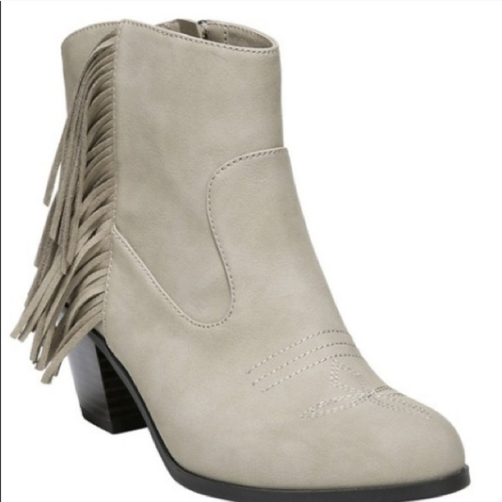 Sam & Libby Fringe Booties