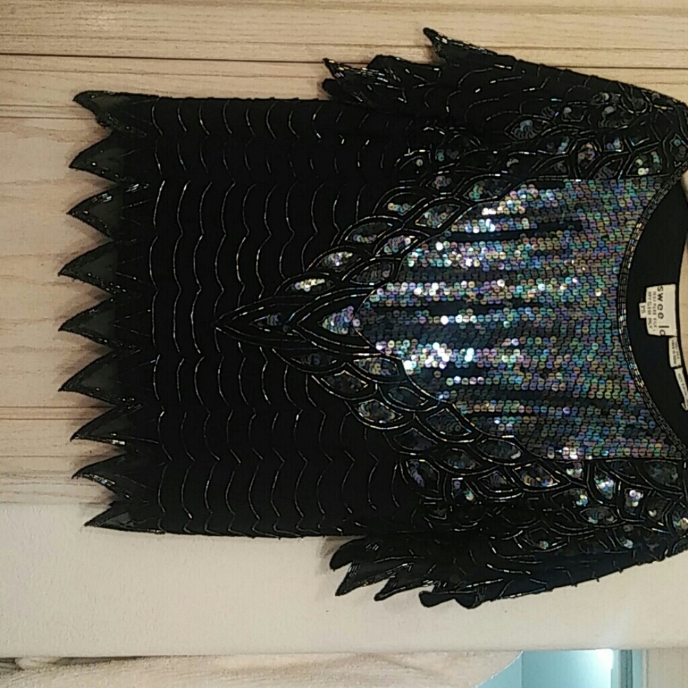 Sequin top