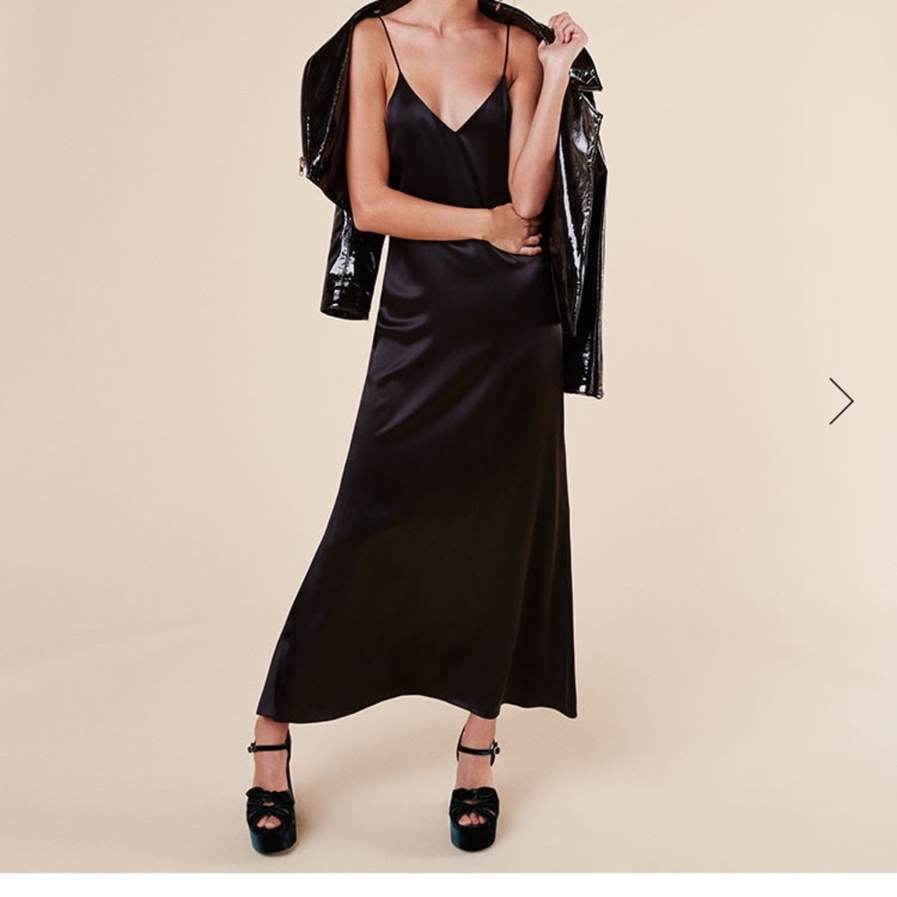 Reformation Jordan dress black size sm NWT - Picture 1 of 6