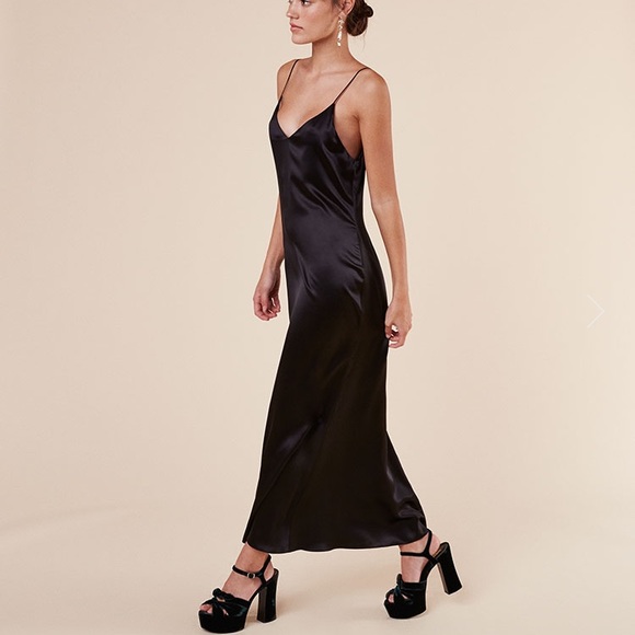 Reformation Jordan dress black size sm NWT - Picture 2 of 6