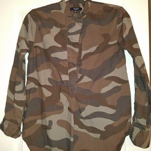 Madewell camo shirt