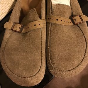 Birkenstock clogs worn twice