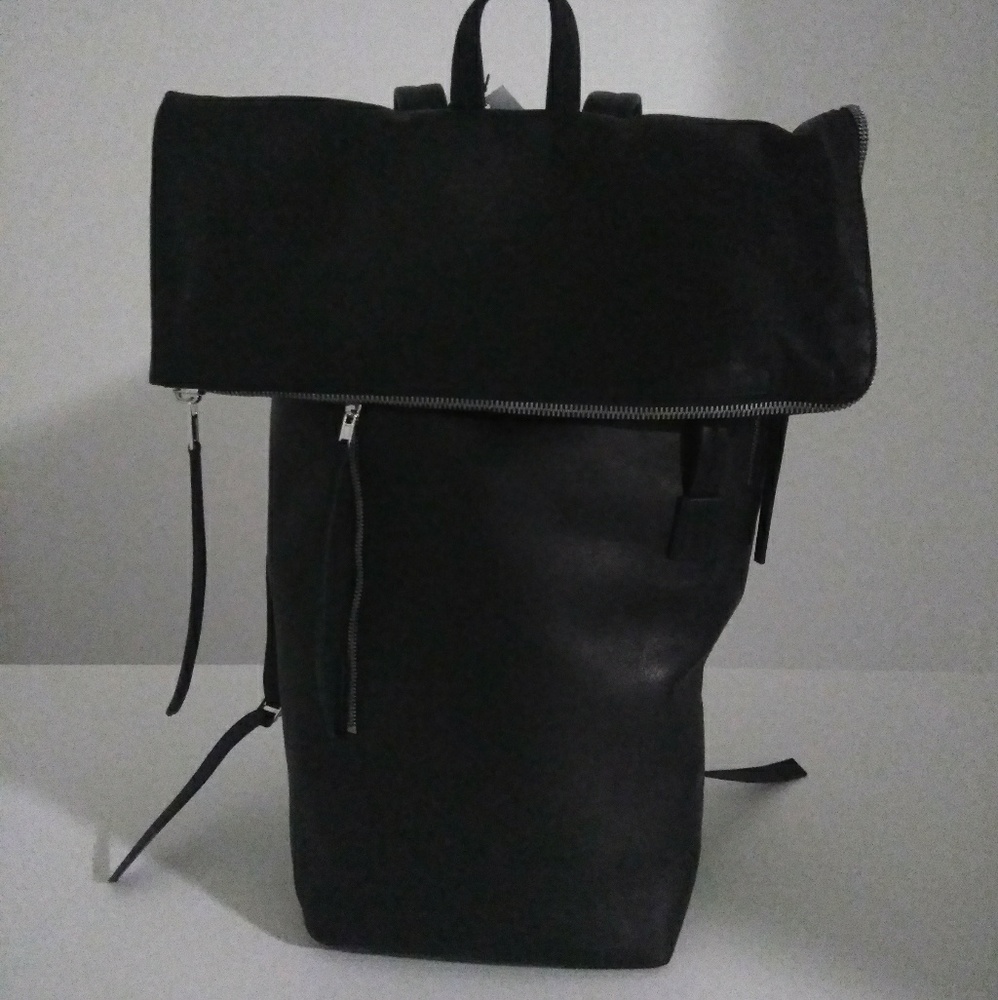 Blk  Rick Owens oversized duffle/bookbag