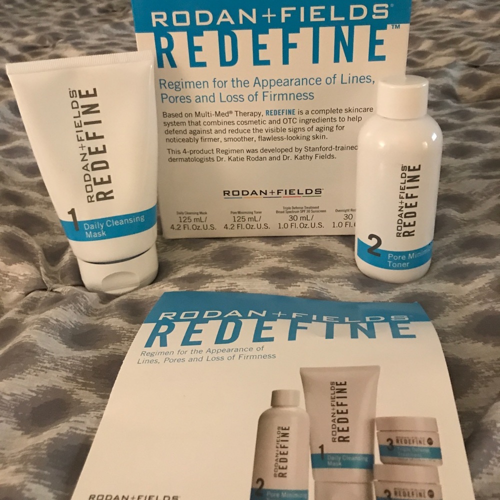 Rodan + Fields REDEFINE Cleansing Mask and Toner