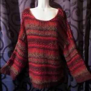 Free People Multi Stripe Sweater Free People Multi Stripe Sweater